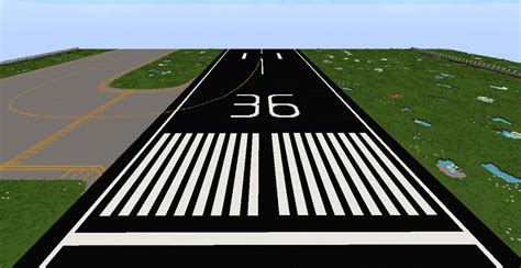 Minecraft Airport Runway Map