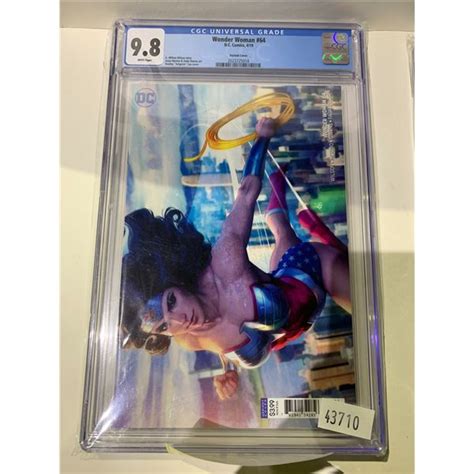 Dc Wonder Woman 64 Cgc Universal Grade 9 8 Variant Cover Comic Book