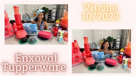 MEU ENXOVAL TUPPERWARE VITRINE 10 2023 COMPRINHAS E RECEBIDOS