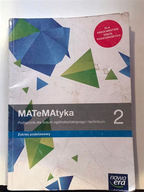 Matematyka podręcznik klasa 2 liceum 12677121428 oficjalne archiwum