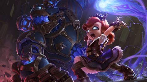 Annie, LoL, Hextech, Splash Art, 4K, #369 Wallpaper PC Desktop