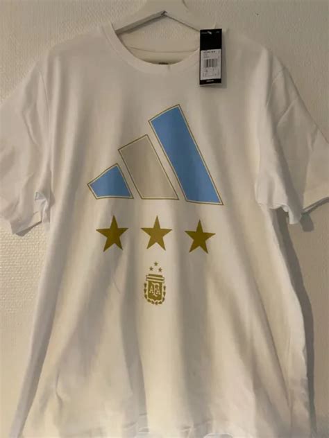 ADIDAS ARGENTINA 2022 World Cup Champion Tee EUR 37 27 PicClick FR