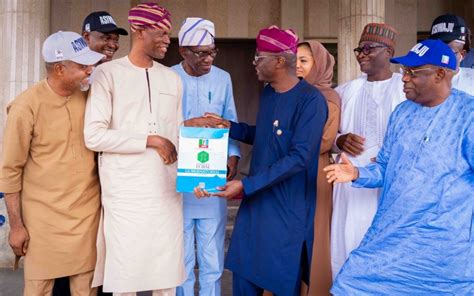 Lagos 2023 Sanwo Olu Picks Second Term Nomination Forms