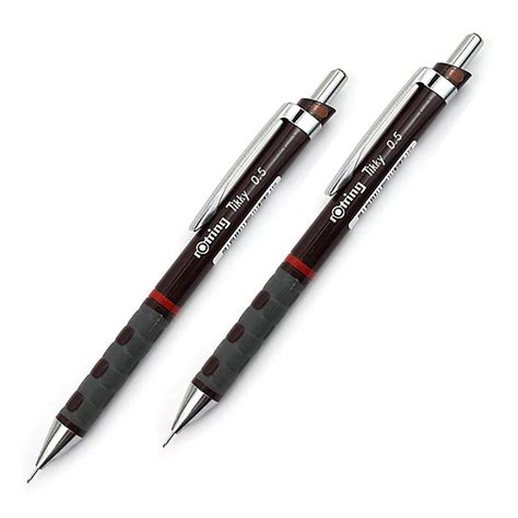 Rotring Tikky Burgundy Mechanical Pencil With Mm Lead Of Hb Grade