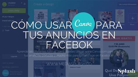 Cómo Utilizar Canva Para Crear Tus Anuncios En Facebook Y Redes