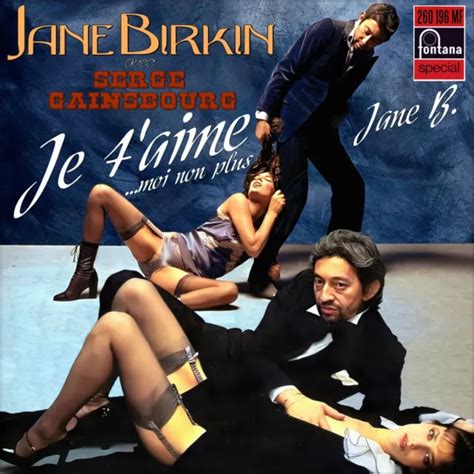 Jane Birkin Serge Gainsbourg Je T Aime Moi Non Plus Fontana