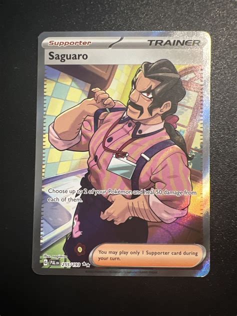 Pok Mon Tcg Saguaro Scarlet Violet Paldea Evolved Holo