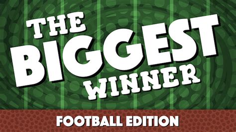 biggest winner football editon football  youth ministry