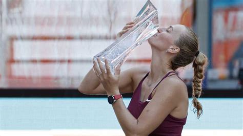 Petra Kvitova Conquista El Abierto De Miami Clarosports