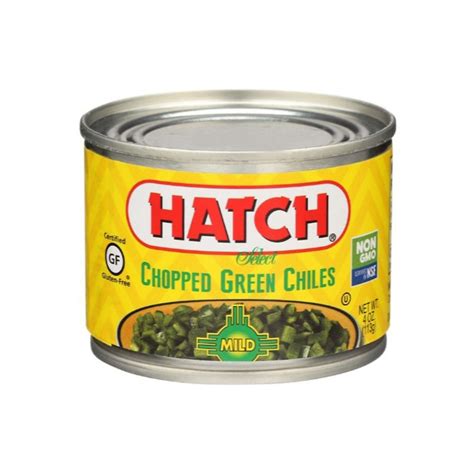 Hatch Chopped Green Chiles Mild Mexifoods