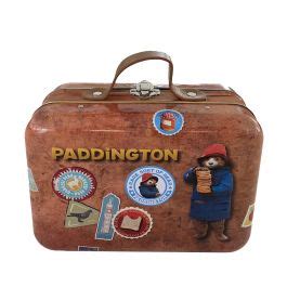 Paddington Bear Suitcase Tin With Shortbread Biscuits English