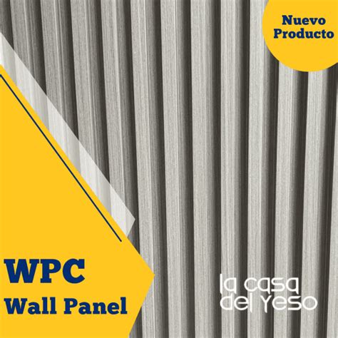 Revestimiento Decorativo Wpc Gris La Casa Del Yeso