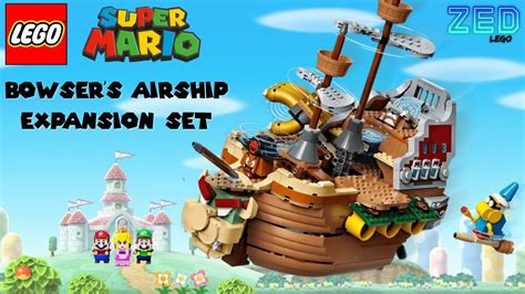 Lego Super Mario Bowsers Airship 71391 Expansion Set Youtube