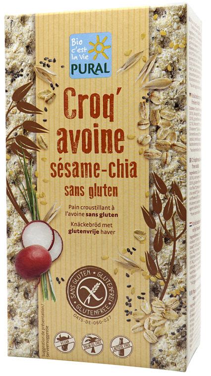 Kn Ckebrot Croq Hafer Sesam Chia Glutenfrei Bio G Fabulous Der