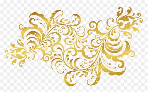 Golden Design Background Png, Transparent Png - vhv