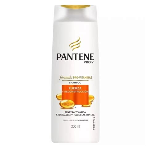 Shampoo Pantene Fuerza Reconstrucci N Ml Farmacia El T Nel