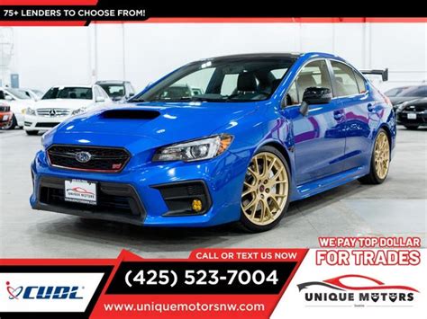 Used 2018 Subaru Wrx Sti Type Ra Awd For Sale With Photos Cargurus