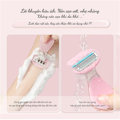 Dao cạo bikini Venus Spa lưỡi chuyên dụng