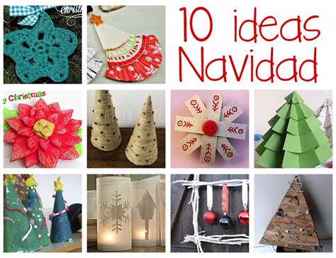 10 Ideas Low Cost Navidad Manualidades