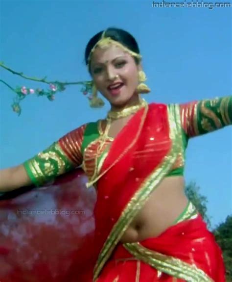 Rekha Bollywood Yesteryear Gks27 Hot Saree Navel Hd Caps
