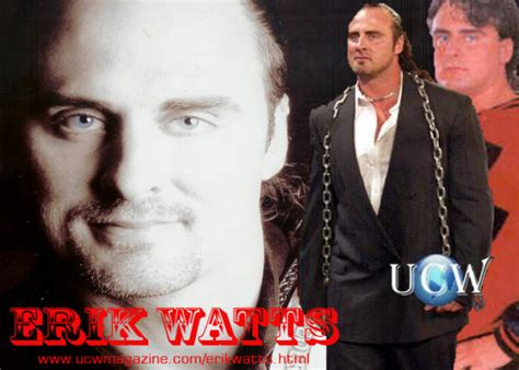 FORMER WWE / WCW PRO WRESTLER ERIK WATTS | The UCW Radio Show Profiles