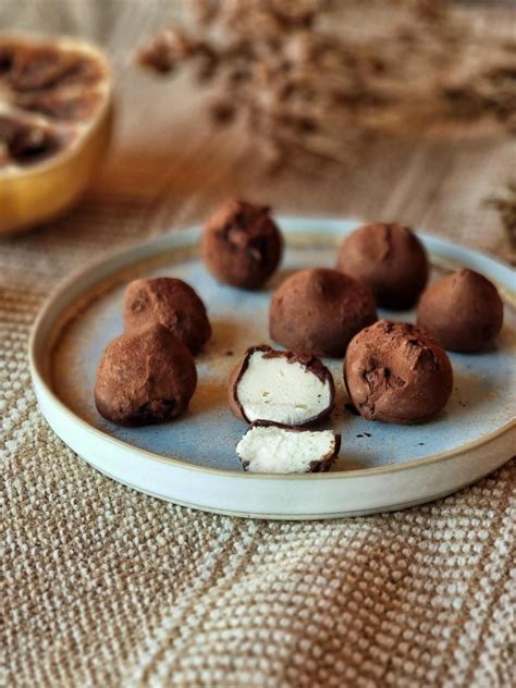 Trufas De Nata Y Chocolate Una Receta De Postre F Cil Para Terminar