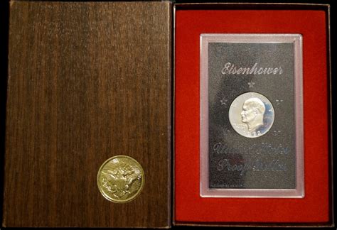 1972 S Eisenhower Dollar Brown Box Proof Numismax