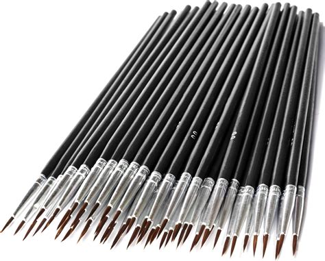 Amazon Pcs Fine Liner Brushes Micro Paint Brushes Tiny Detail