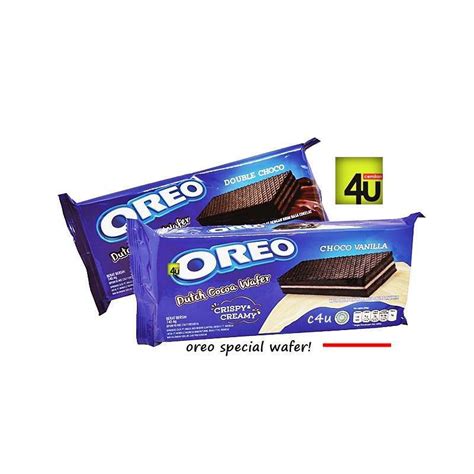 Jual Oreo Dutch Cocoa Wafer DOUBLE CHOCO 140 Gr Di Seller Lan Market