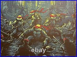 Teenage Mutant Ninja Turtles TMNT Comic Book Mondo Art Print Poster Dan