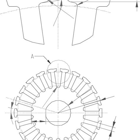 Geometrical Parameters Of The Rotor Download Scientific Diagram