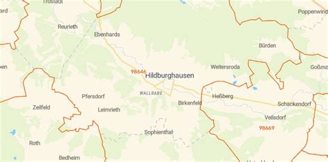 Hildburghausen Stadtübersicht And Informationen