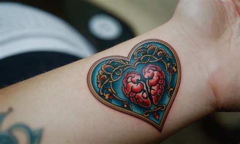 Heart And Brain Tattoo Meaning Exploring The Symbolism Behind These