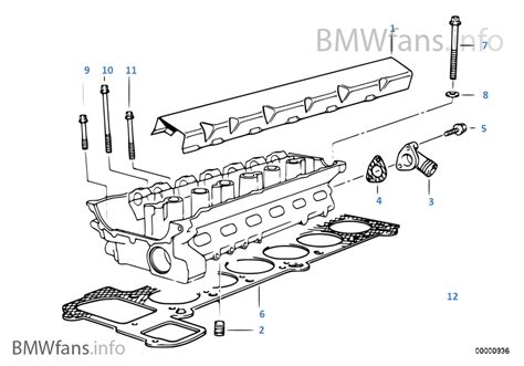 Cylinder Head Attached Parts Bmw 3 E36 328i M52 South Africa