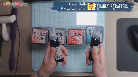 Cranky Crafters Painty Papers Shaving Cream Youtube