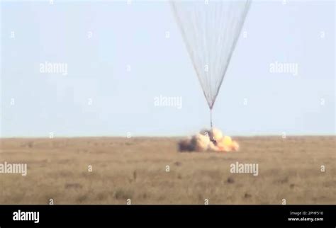 In This Handout Photo Taken From Video Released By Roscosmos State