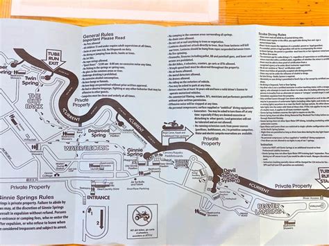 Ginnie Springs Florida Map | Wells Printable Map