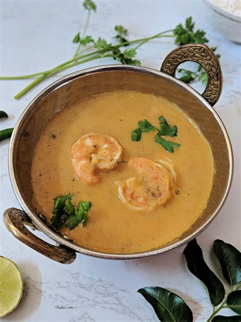 Mangalorean Prawn Curry Recipe Prawn Gassi Step By Step Recipe