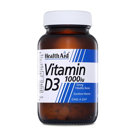 HealthScoop HealthAid Vitamin D3 1000iu 120 Tablets