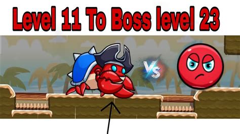 Ball V Red Boss Challenge Gameplay Level To Boss Level