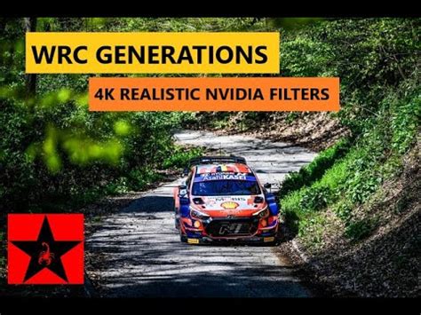 WRC Generations PC 4K ULTRA REALISTIC NVIDIA FILTERS REPLAY AT