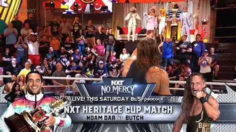 Noam Dar Vs Butch Heritage Cup Match Set For NXT No Mercy 2023