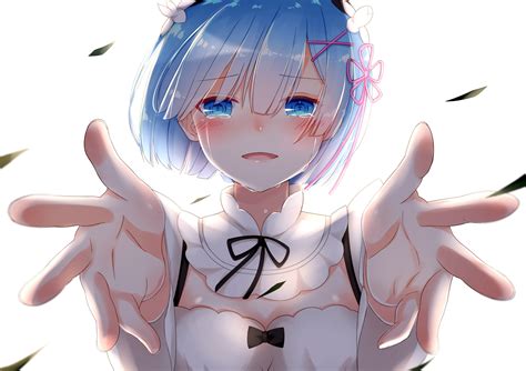 Wallpaper Illustration Cartoon Rem Art Hand Mangaka Re Zero