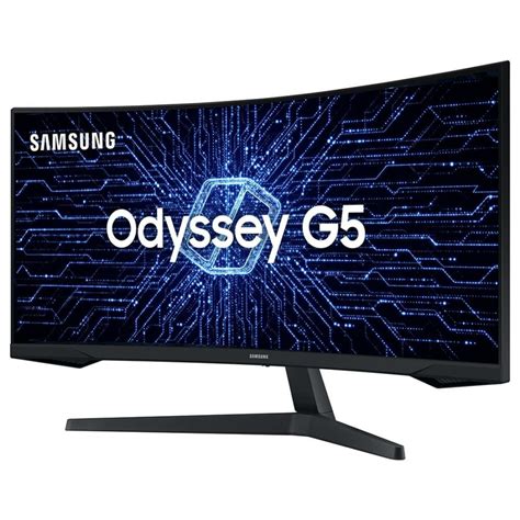 OFERTA Monitor Samsung Odyssey G5 Curvo WQHD 165Hz Preto Por R 2