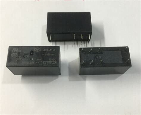 Pcs Hongfa Jqx F Zs Power Relay Pins A Vdc Ebay