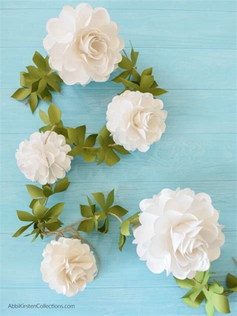 Paper Flower Garland Making Tutorial Best Flower Site