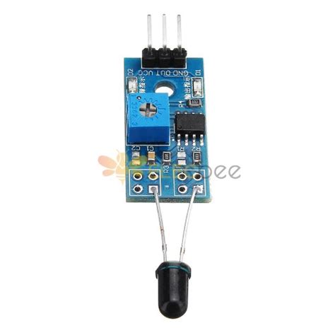 5pcs LM393 3 Pin IR Flame Detection Sensor Module Fire Detector