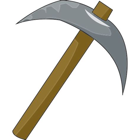 Pickaxe Generic Thin Outline Color Icon