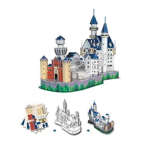 Cubic Fun Puzzle Neuschwanstein Kalesi Boyutlu Fiyat