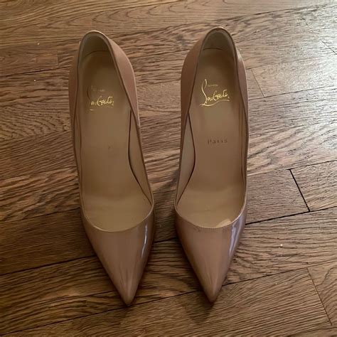 Christian Louboutin So Kate Nude Nude Pump Gem